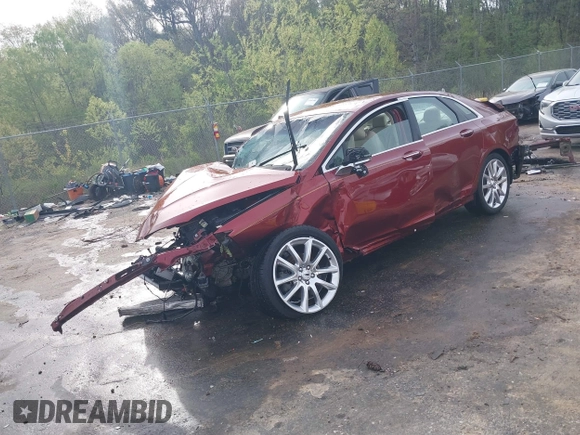 2014 Lincoln MKZ z VIN 3LN6L2G9XER802351, wystawiony jako IAAI lot #41883871 z przebiegiem Nie podano mil oraz . Historia ofert i sprzedaży dostępna na DreamBid. Obrazek 2.