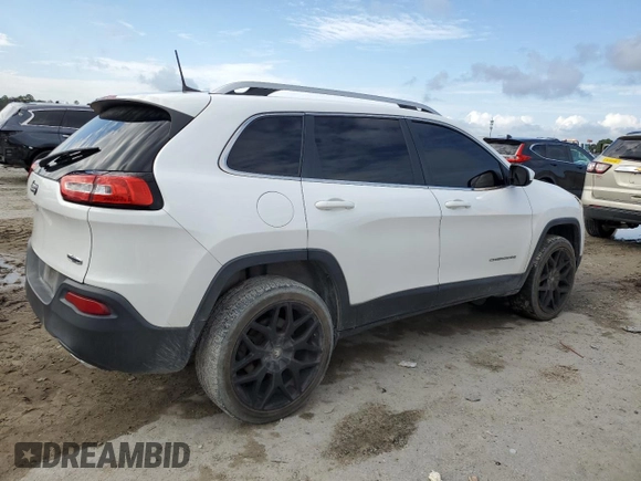 2018 Jeep Cherokee Latitude with VIN 1C4PJLCX3JD519320, listed as a Copart auction lot 79843294 with 91,342 mi miles and Salvage Title. Bid and sale history available at DreamBid. Image 3.