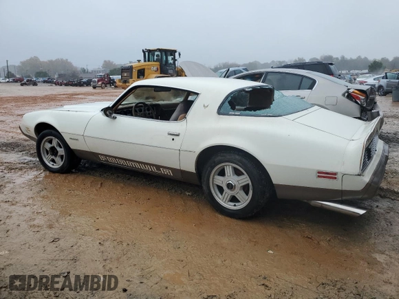 1979 Pontiac Firebird with VIN 2U87K9N120105, listed as a Copart auction lot 84729164 with 87,739 mi miles and Clean title. Bid and sale history available at DreamBid. Image 2.