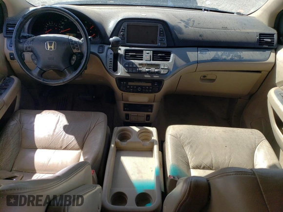 2007 Honda Odyssey Touring with VIN 5FNRL38887B027758, listed as a Copart auction lot 49492645 with 235,020 mi miles and Salvage Title. Bid and sale history available at DreamBid. Image 8.