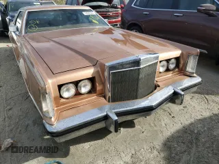 1978 Lincoln Continental with VIN 8Y89A867542, listed as a Copart auction lot 74986584 with 63,459 mi miles and Non Repairable. Bid and sale history available at DreamBid. Image 5.