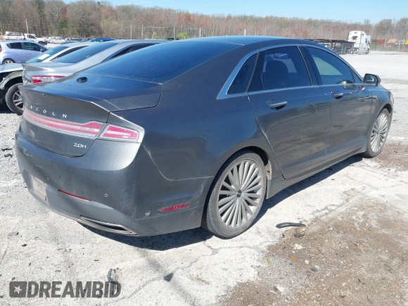 2017 Lincoln MKZ Hybrid Reserve with VIN 3LN6L5MU3HR613216, listed as a IAAI auction lot 41812787 with 149,105 mi miles and . Bid and sale history available at DreamBid. Image 4.