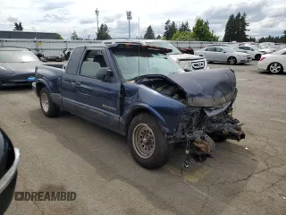 1998 GMC Sonoma SLS with VIN 1GTCS19XXW8542455, listed as a Copart auction lot 58914944 with 0 mi miles and Salvage Title. Bid and sale history available at carsss.com. Image 4.