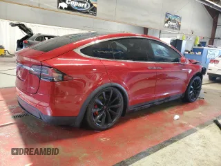 2016 Tesla Model X P90D with VIN 5YJXCAE4XGF011963, listed as a Copart auction lot 49993255 with 139,855 mi miles and Clean Title. Bid and sale history available at carsss.com. Image 3.