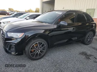 2023 Audi SQ5 Premium Plus with VIN WA1B4AFY4P2030630, listed as a Copart auction lot 76294654 with 51,456 mi miles and Non Repairable. Bid and sale history available at carsss.com. Image 1.