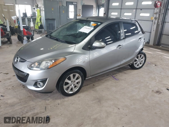2012 Mazda 2 Touring with VIN JM1DE1LY8C0140439, listed as a IAAI auction lot 41866835 with 122,512 mi miles. Bid and sale history available at carsss.com. Image 17.