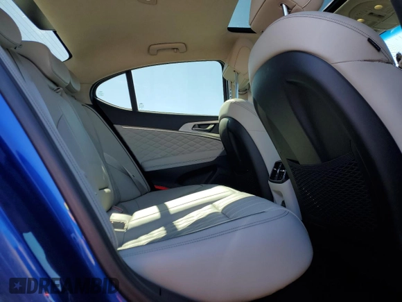 2019 Genesis G70 Design with VIN KMTG34LE6KU017175, listed as a Copart auction lot 88478725 with 28,698 mi miles and Salvage Title. Bid and sale history available at DreamBid. Image 10.