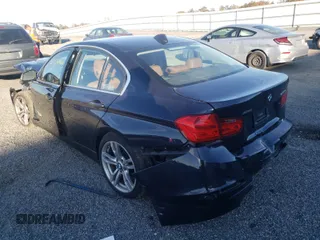 2015 BMW 3 Series 328i xDrive with VIN WBA3B5C55FP653285, listed as a Copart auction lot 63938461 with 53,559 mi miles and Salvage Title. Bid and sale history available at carsss.com. Image 3.