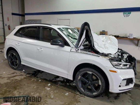 2019 Audi SQ5 Premium Plus with VIN WA1B4AFY3K2020857, listed as a Copart auction lot 39372154 with 55,164 mi miles and . Bid and sale history available at DreamBid. Image 4.