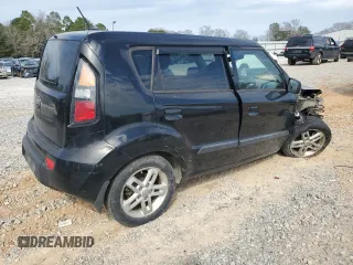 2011 Kia Soul + with VIN KNDJT2A22B7345581, listed as a Copart auction lot 47206035 with 0 mi miles and Salvage Title. Bid and sale history available at carsss.com. Image 3.