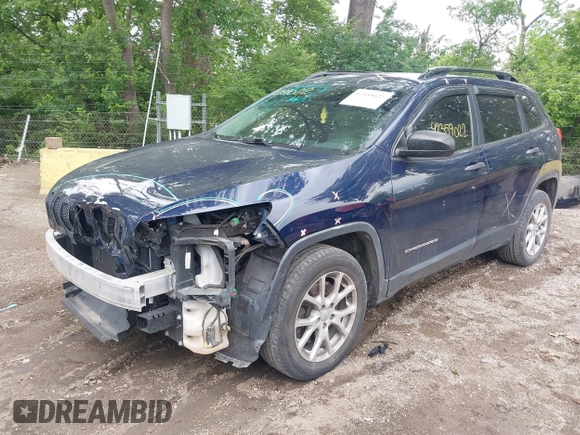 2016 Jeep Cherokee Sport z VIN 1C4PJLAB9GW177926, wystawiony jako IAAI lot #42359022 z przebiegiem 157 088 mil mil oraz . Historia ofert i sprzedaży dostępna na DreamBid. Obrazek 6.