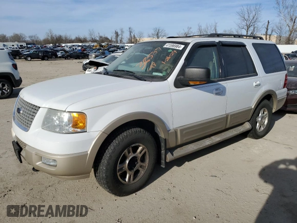 2006 Ford Expedition Eddie Bauer with VIN 1FMFU18556LB00893, listed as a Copart auction lot 41596984 with 146,455 mi miles and Salvage Title. Bid and sale history available at carsss.com. Image 1.