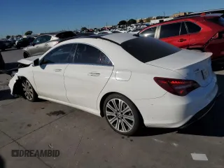 2018 Mercedes-Benz CLA 250 with VIN WDDSJ4EB0JN645166, listed as a Copart auction lot 72742003 with 95,478 mi miles and . Bid and sale history available at DreamBid. Image 2.