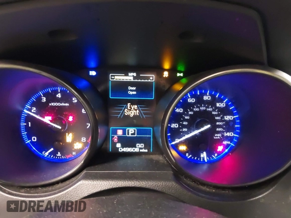 2019 Subaru Legacy Premium with VIN 4S3BNAF64K3037078, listed as a IAAI auction lot 42337406 with 49,608 mi miles and . Bid and sale history available at DreamBid. Image 7.