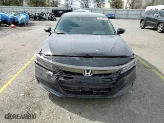 2018 Honda Accord Sedan Sport 1.5T with VIN 1HGCV1F36JA172438, listed as a Copart auction lot 50894465 with 55,337 mi miles and Salvage Title. Bid and sale history available at carsss.com. Image 10.