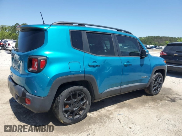 2020 Jeep Renegade Altitude with VIN ZACNJABB3LPL27009, listed as a Copart auction lot 51958815 with 99,752 mi miles and Clean Title. Bid and sale history available at DreamBid. Image 3.
