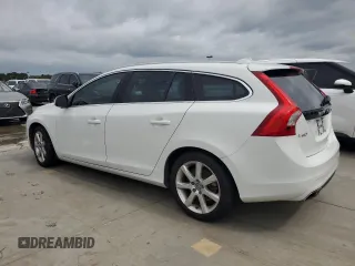 2017 Volvo V60 Premier with VIN YV140MEK1H1347758, listed as a Copart auction lot 74616154 with 0 mi miles and Salvage Title. Bid and sale history available at carsss.com. Image 2.