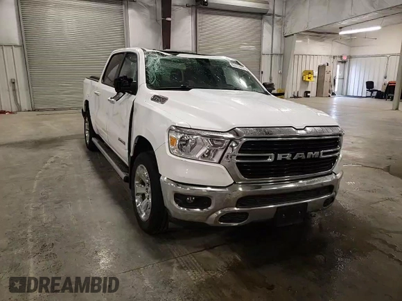 2019 Ram 1500 Big Horn/Lone Star with VIN 1C6SRFFT3KN882572, listed as a Copart auction lot 52232445 with 49,830 mi miles and Salvage Title. Bid and sale history available at carsss.com. Image 11.