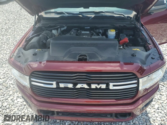 2021 Ram 2500 Big Horn with VIN 3C6UR5DL1MG581624, listed as a Copart auction lot 58799575 with 50,828 mi miles and Salvage title. Bid and sale history available at DreamBid. Image 11.