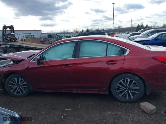 2018 Subaru Legacy Premium with VIN 4S3BNAD67J3031776, listed as a IAAI auction lot 41695865 with 71,409 mi miles. Bid and sale history available at carsss.com. Image 14.