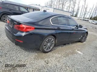 2019 BMW 5 Series 530i with VIN WBAJA5C50KBX49102, listed as a Copart auction lot 50745595 with 80,410 mi miles and Salvage Title. Bid and sale history available at carsss.com. Image 3.