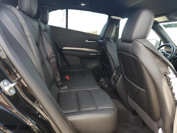 2024 Cadillac XT4 FWD Premium Luxury with VIN 1GYFZCR41RF205418, listed as a Copart auction lot 53528545 with 20,376 mi miles and Clean Title. Bid and sale history available at carsss.com. Image 10.