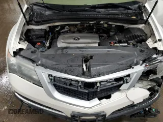2010 Acura MDX with VIN 2HNYD2H23AH505336, listed as a Copart auction lot 89160365 with 193,112 mi miles and Salvage title. Bid and sale history available at DreamBid. Image 12.