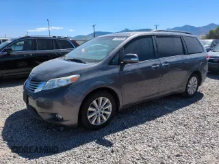 2013 Toyota Sienna XLE with VIN 5TDDK3DC4DS056852, listed as a Copart auction lot 64286005 with 171,561 mi miles and Clean title. Bid and sale history available at DreamBid. Image 1.