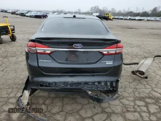 2017 Ford Fusion Titanium with VIN 3FA6P0K98HR146567, listed as a Copart auction lot 46335525 with Not provided miles and Salvage title. Bid and sale history available at DreamBid. Image 6.