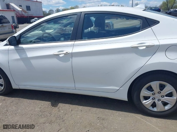 2016 Hyundai Elantra SE with VIN 5NPDH4AE4GH683961, listed as a IAAI auction lot 42048553 with 127,585 mi miles. Bid and sale history available at carsss.com. Image 14.