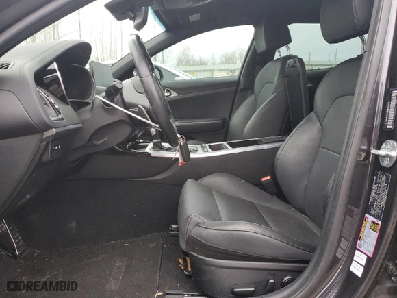 2022 Kia Stinger GT1 with VIN KNAE45LC8N6119879, listed as a Copart auction lot 80796114 with 29,993 mi miles and Salvage Title. Bid and sale history available at carsss.com. Image 7.