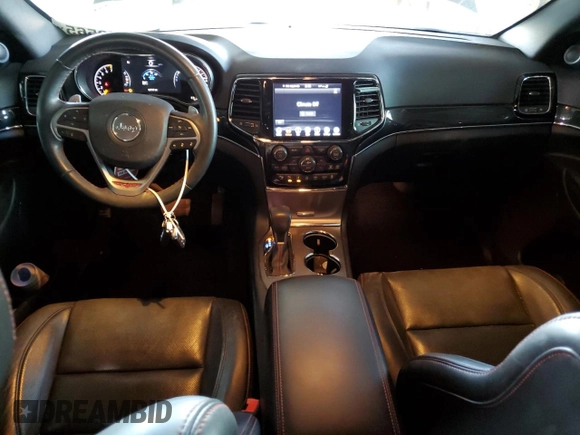 2020 Jeep Grand Cherokee Trailhawk with VIN 1C4RJFLGXLC400313, listed as a Copart auction lot 53649565 with 51,717 mi miles and Salvage title. Bid and sale history available at DreamBid. Image 8.