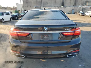2018 BMW 7 Series 740i with VIN WBA7E2C59JG742891, listed as a Copart auction lot 78184903 with 43,189 mi miles. Bid and sale history available at carsss.com. Image 6.