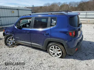 2018 Jeep Renegade Latitude с VIN ZACCJABB8JPJ21950, выставлен на аукционе Copart как лот 48224155 с пробегом 158 213 миль миль и Списание • Salvage title. История ставок и продаж доступна на DreamBid. Изображение 2.