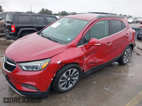 2017 Buick Encore Essence with VIN KL4CJGSB8HB072317, listed as a IAAI auction lot 41497748 with 40,179 mi miles and . Bid and sale history available at carsss.com. Image 19.