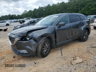 2018 Mazda CX-9 Sport with VIN JM3TCABY0J0219921, listed as a Copart auction lot 60023985 with 113,685 mi miles and Salvage title. Bid and sale history available at DreamBid. Image 1.