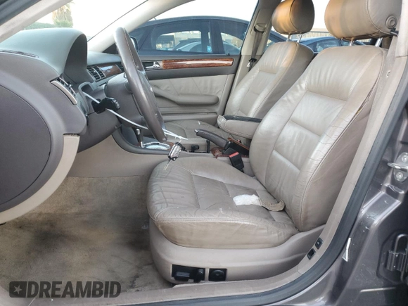 2001 Audi A6 with VIN WAULH54BX1N156367, listed as a Copart auction lot 88305425 with 217,173 mi miles and Salvage Title. Bid and sale history available at carsss.com. Image 7.