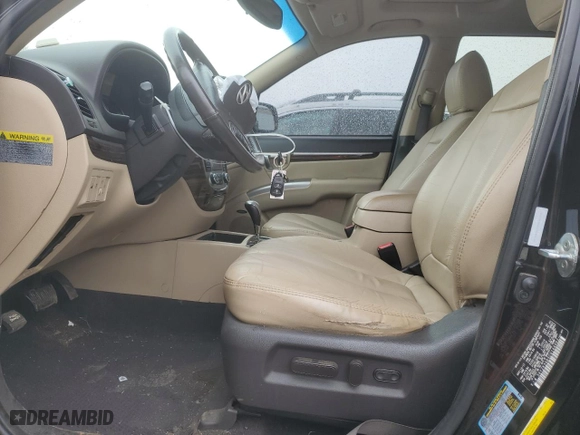 2012 Hyundai Santa Fe Limited with VIN 5XYZK3AB3CG144062, listed as a Copart auction lot 46228085 with 157,528 mi miles and Salvage Title. Bid and sale history available at carsss.com. Image 7.