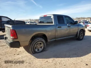 2012 Ram 1500 ST with VIN 1C6RD6FK5CS116592, listed as a Copart auction lot 87639065 with 191,985 mi miles and Clean title. Bid and sale history available at DreamBid. Image 3.