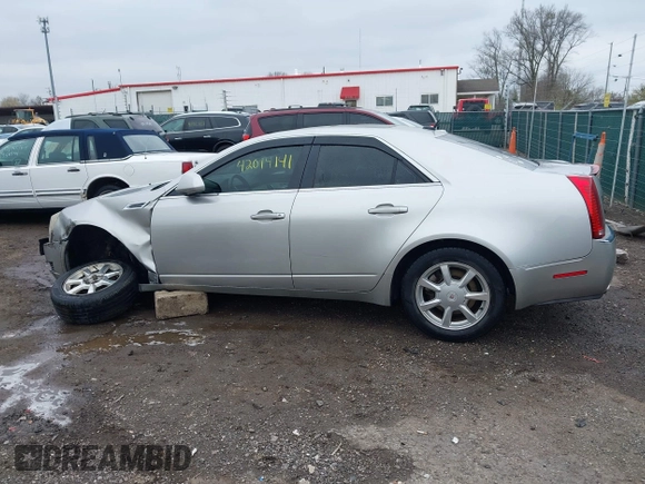 2008 Cadillac CTS AWD w/1SA with VIN 1G6DG577780178872, listed as a IAAI auction lot 42014141 with 187,719 mi miles. Bid and sale history available at carsss.com. Image 14.