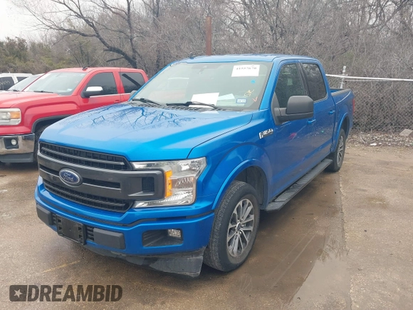 2020 Ford F-150 XL with VIN 1FTEW1C55LKF53883, listed as a IAAI auction lot 41557670 with 23,026 mi miles. Bid and sale history available at carsss.com. Image 18.