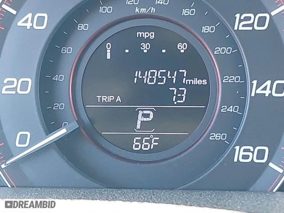 2014 Honda Accord Sedan Sport with VIN 1HGCR2F51EA288082, listed as a IAAI auction lot 41709199 with 148,547 mi miles. Bid and sale history available at carsss.com. Image 15.