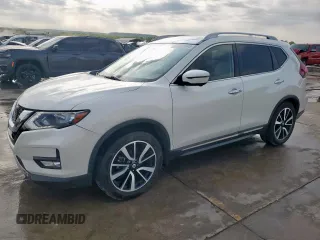 2019 Nissan Rogue SL with VIN 5N1AT2MT5KC829090, listed as a Copart auction lot 51213645 with 87,249 mi miles and Salvage Title. Bid and sale history available at DreamBid. Image 1.