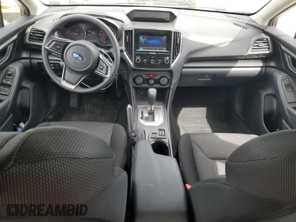 2017 Subaru Impreza Premium with VIN 4S3GTAB6XH3725774, listed as a Copart auction lot 52583855 with 45,258 mi miles and Salvage title. Bid and sale history available at DreamBid. Image 8.