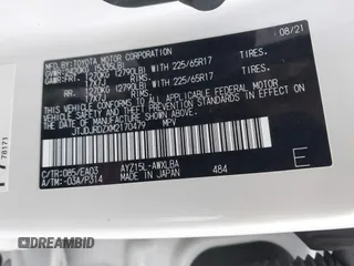 2021 Lexus NX 300h with VIN JTJDJRDZXM2170479, listed as a IAAI auction lot 41070458 with Not Provided miles and . Bid and sale history available at DreamBid. Image 9.