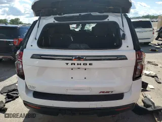 2021 Chevrolet Tahoe RST with VIN 1GNSKRKD2MR284960, listed as a Copart auction lot 60485444 with 0 mi miles and Salvage Title. Bid and sale history available at carsss.com. Image 6.