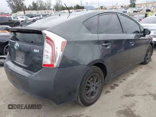 2014 Toyota Prius Four with VIN JTDKN3DU9E0389706, listed as a IAAI auction lot 42068067 with 278,910 mi miles. Bid and sale history available at carsss.com. Image 4.