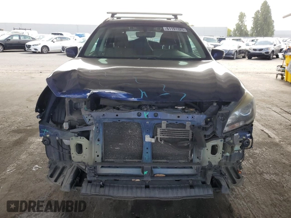 2017 Subaru Outback Touring with VIN 4S4BSETC7H3342590, listed as a Copart auction lot 61191325 with 192,277 mi miles and Salvage title. Bid and sale history available at DreamBid. Image 5.