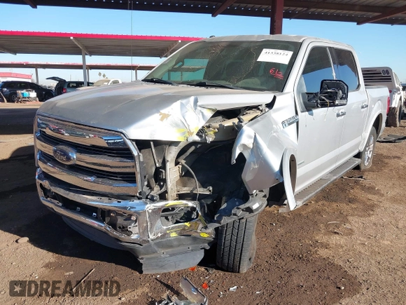 2015 Ford F-150 XL with VIN 1FTEW1CG1FKD90509, listed as a IAAI auction lot 41338124 with 171,918 mi miles and . Bid and sale history available at DreamBid. Image 2.