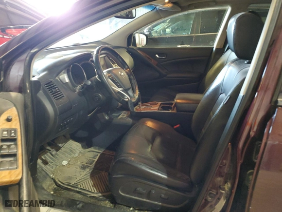 2014 Nissan Murano S with VIN JN8AZ1MW9EW502349, listed as a Copart auction lot 74286594 with 133,811 mi miles and Salvage Title. Bid and sale history available at carsss.com. Image 7.